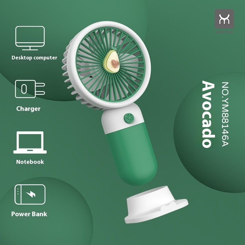 Rechargeable Portable Mini Fan — Handheld or Desktop 🔋🌬️