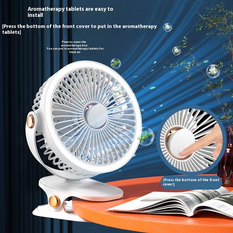 USB Clip-On Desktop Fan — Cool Your Space Instantly 🖥️
