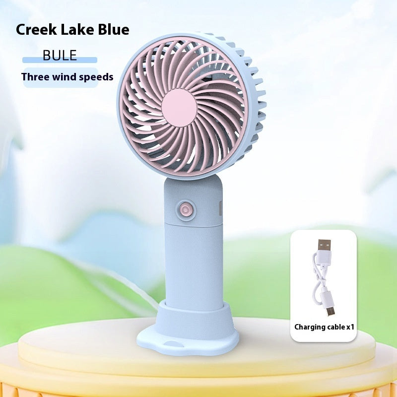 Rechargeable Portable Mini Fan — Handheld or Desktop 🔋🌬️