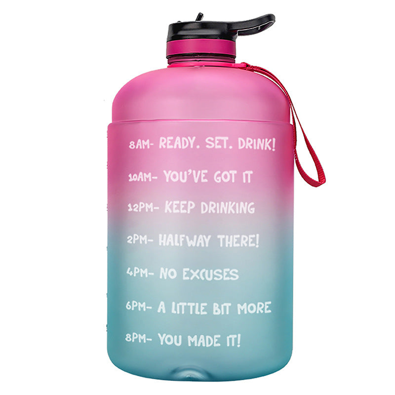 Gallon Gym Water Bottle with Straw – BPA Free | 3.8L Jug