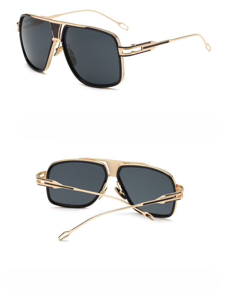 🕶️ Men's Designer Grandmaster Square Sunglasses - Premium Driving Sun Glasses