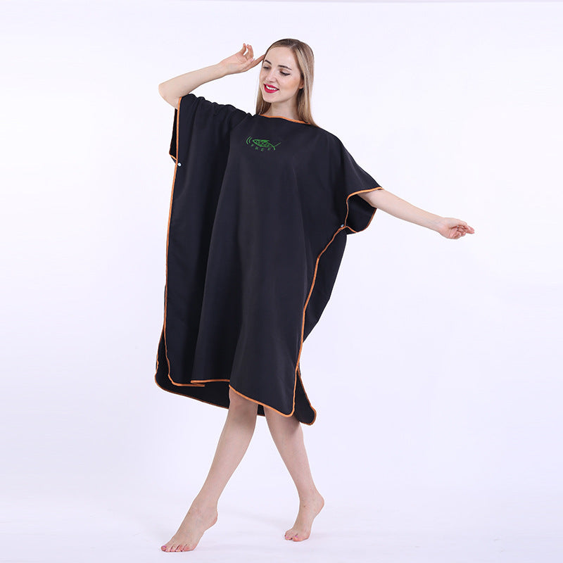 👙 Soft Wearable Beach Towel Dress with Sling - Pool & Beach Cover-Up