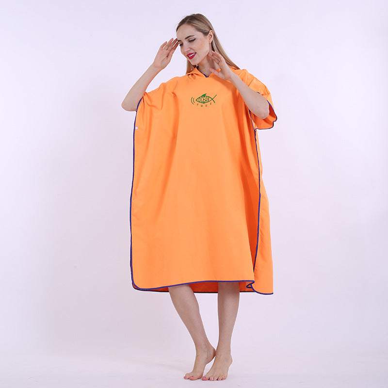 👙 Soft Wearable Beach Towel Dress with Sling - Pool & Beach Cover-Up