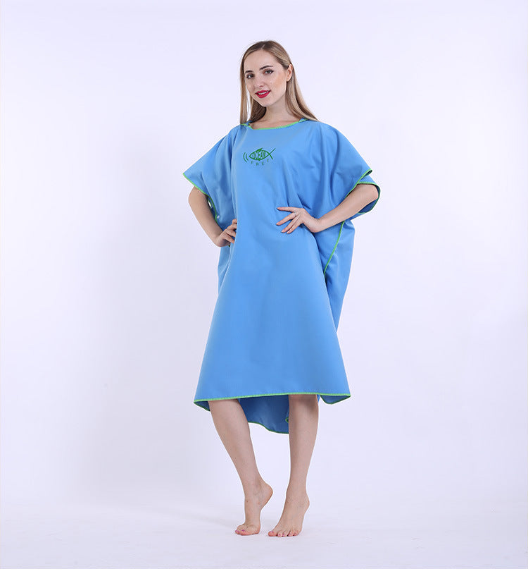 👙 Soft Wearable Beach Towel Dress with Sling - Pool & Beach Cover-Up