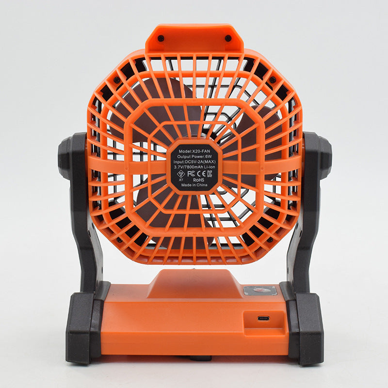 Portable Camping Fan & LED Lamp — Your Outdoor Essential 🏕️