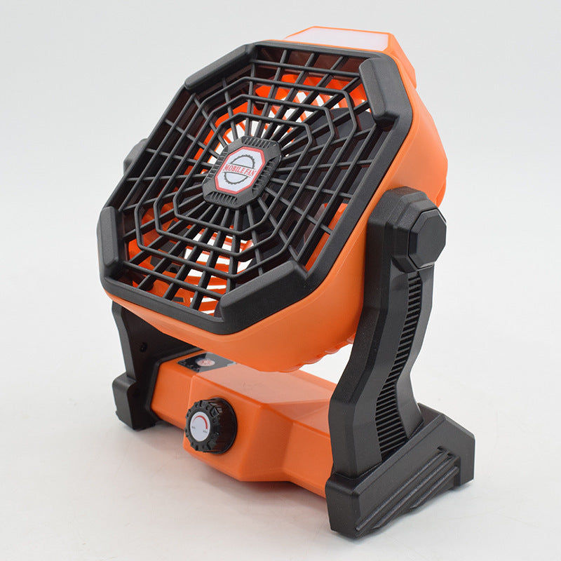 Portable Camping Fan & LED Lamp — Your Outdoor Essential 🏕️