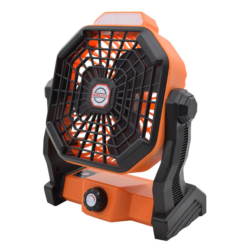 Portable Camping Fan & LED Lamp — Your Outdoor Essential 🏕️