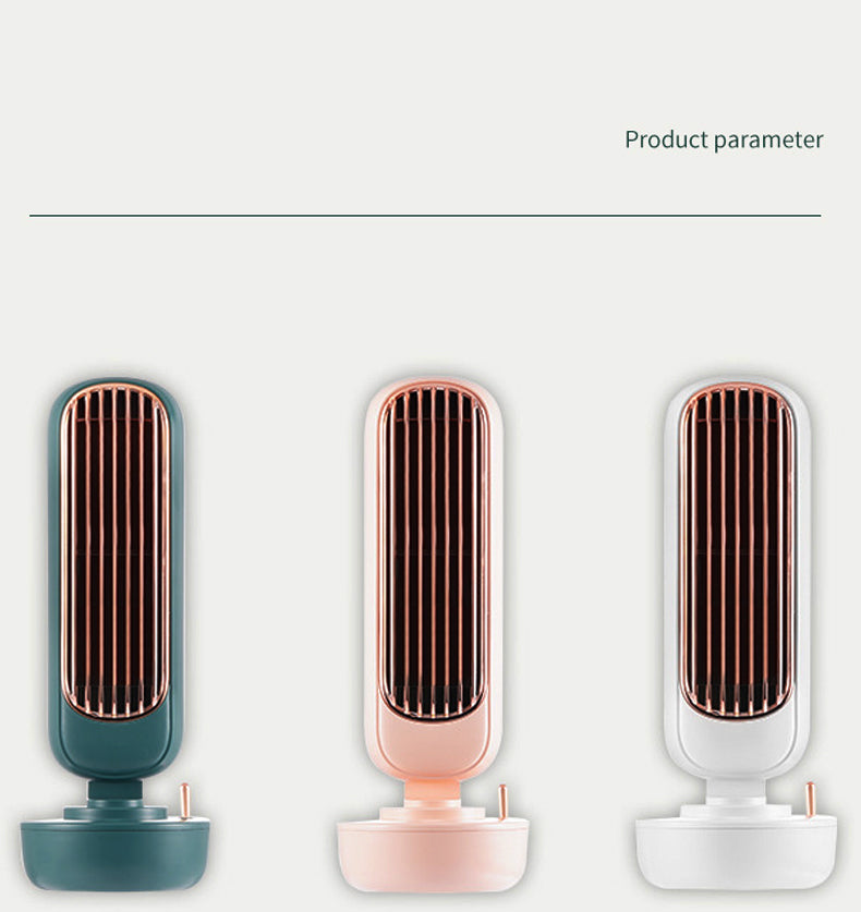 Desktop Misting Fan & Humidifier — Cool & Hydrate Instantly 💦