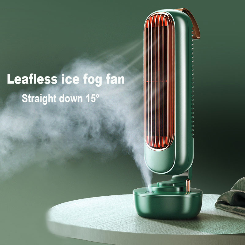 Desktop Misting Fan & Humidifier — Cool & Hydrate Instantly 💦