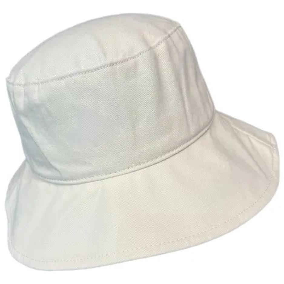 🌿 Unisex Folding Wide Brim Cotton Bucket Hat - Comfortable Summer Sun Protection