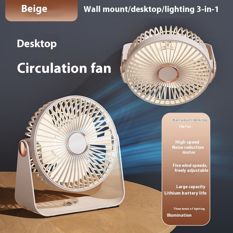 USB Clip-On Desktop Fan — Cool Your Space Instantly 🖥️