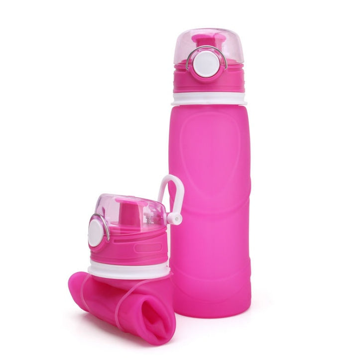 Foldable Silicone Water Bottle – Portable & Collapsible Travel Bottle