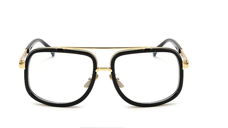 🕶️ Flat Top Square Sunglasses - Luxury Unisex Celebrity Style Sun Glasses
