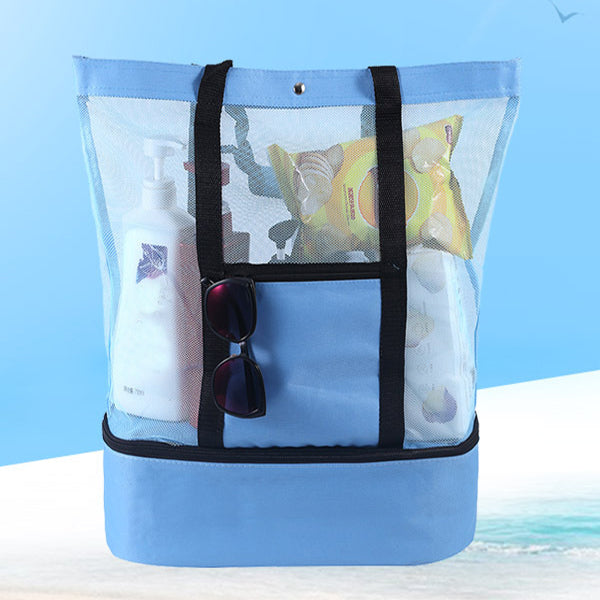 🧊 Insulated Beach & Camping Lunch Bag - Keep Food Fresh Outdoors