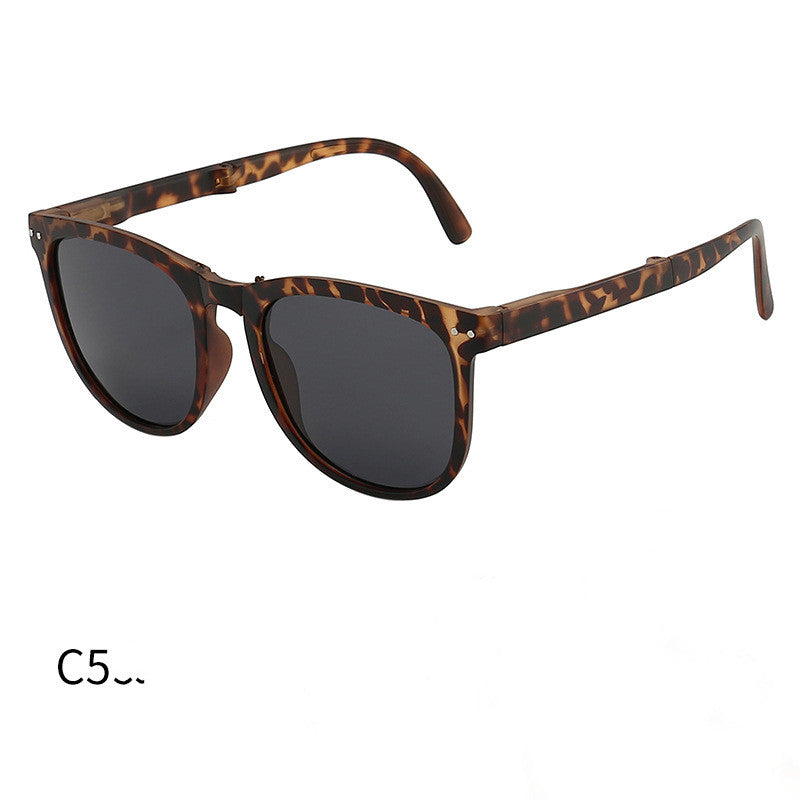 🕶️ Trendy Foldable TR Polarized Sunglasses for Women - Compact & Stylish