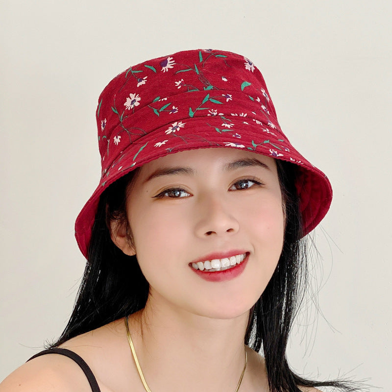 🌸 Women's Thin Cloth Bucket Hat - Lightweight Sunshade for Summer