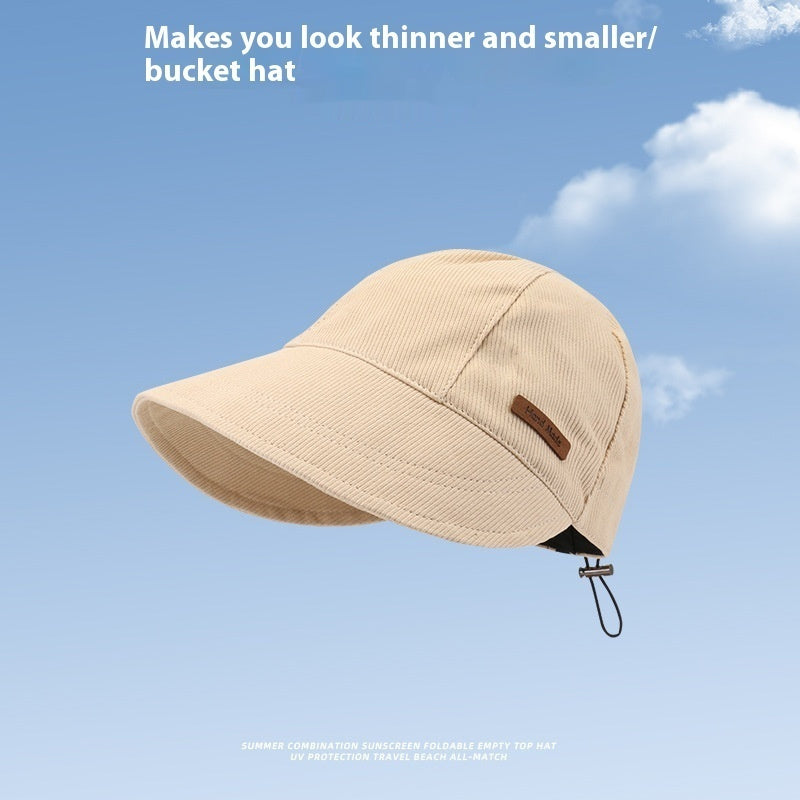 ☀️ Summer UV Protection Bucket Hat - Lightweight Sun Shield for Beach & Outdoors