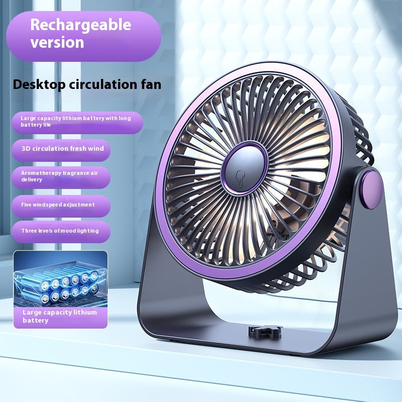 USB Clip-On Desktop Fan — Cool Your Space Instantly 🖥️