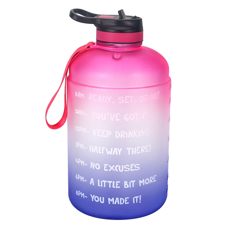 Gallon Gym Water Bottle with Straw – BPA Free | 3.8L Jug