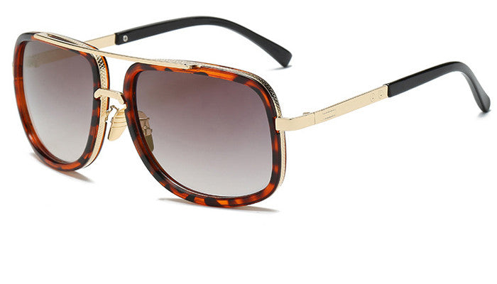 🕶️ Flat Top Square Sunglasses - Luxury Unisex Celebrity Style Sun Glasses