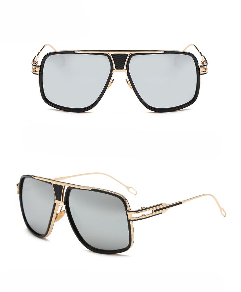 🕶️ Men's Designer Grandmaster Square Sunglasses - Premium Driving Sun Glasses