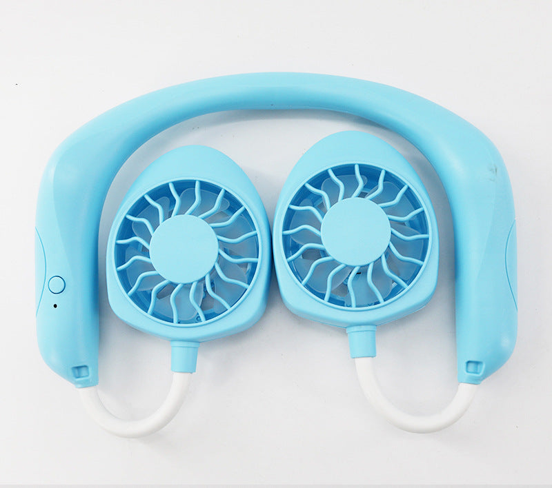 Hands-Free Wearable Neck Fan — Stay Cool Anywhere 🌬️