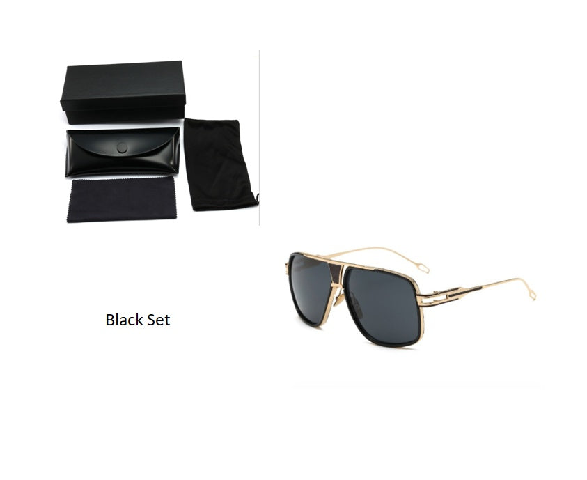 🕶️ Men's Designer Grandmaster Square Sunglasses - Premium Driving Sun Glasses