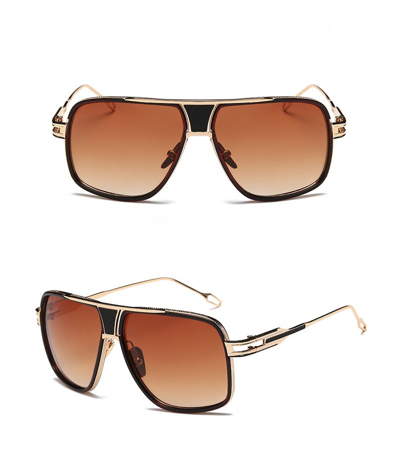 🕶️ Men's Designer Grandmaster Square Sunglasses - Premium Driving Sun Glasses