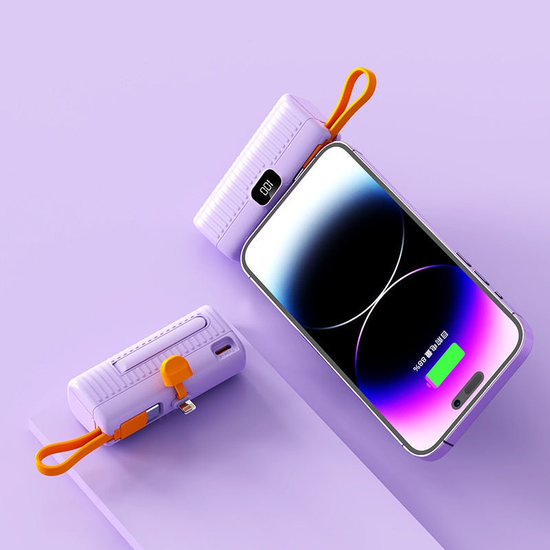 Capsule Power Bank with Digital Display – Apple & USB-C | 2000 or 5000mAh