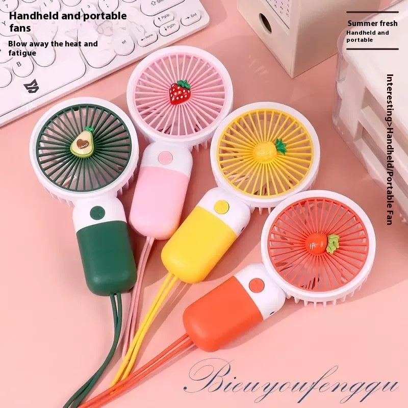 Rechargeable Portable Mini Fan — Handheld or Desktop 🔋🌬️