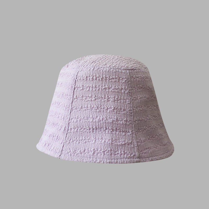 🌸 Korean Style Narrow Brim Bucket Hat - Cute Girls Summer Fashion
