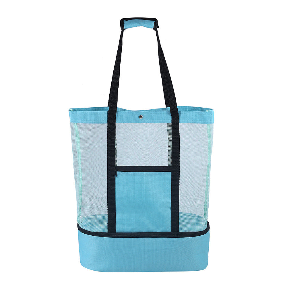 🧊 Insulated Beach & Camping Lunch Bag - Keep Food Fresh Outdoors