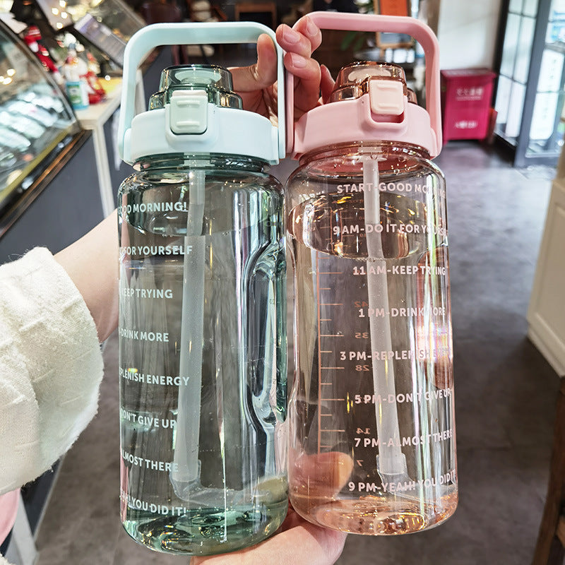 Large Portable Water Bottle – Big Capacity Cup for Sports & Outdoor