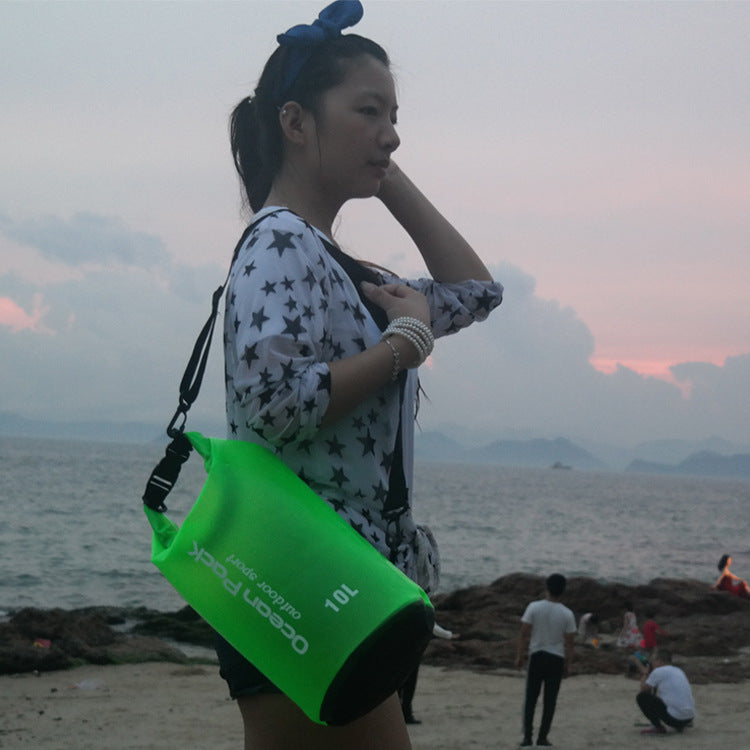 💧 PVC Waterproof Beach Bag - Drifting, Swimming & Outdoor Sports Dry Bag