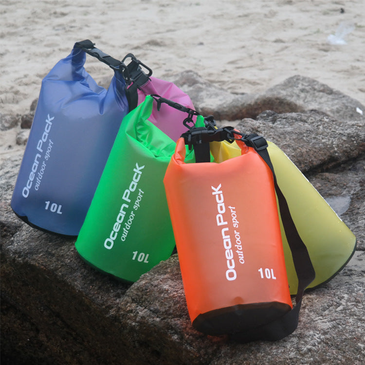 💧 PVC Waterproof Beach Bag - Drifting, Swimming & Outdoor Sports Dry Bag