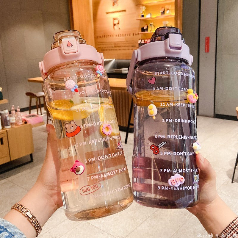 Large Portable Water Bottle – Big Capacity Cup for Sports & Outdoor