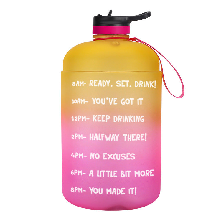 Gallon Gym Water Bottle with Straw – BPA Free | 3.8L Jug