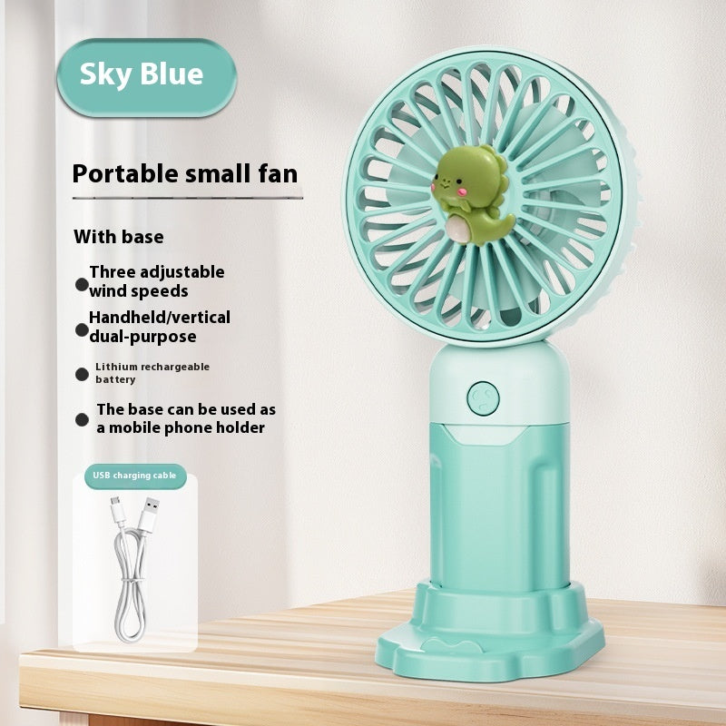 Rechargeable Portable Mini Fan — Handheld or Desktop 🔋🌬️