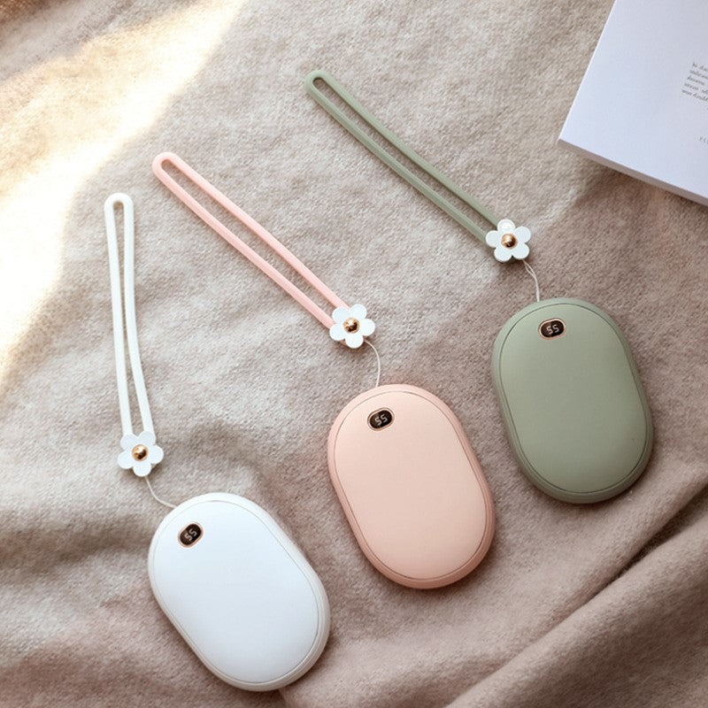 10000mAh Heated Power Bank – Hand Warmer & Portable Charger 3-in-1