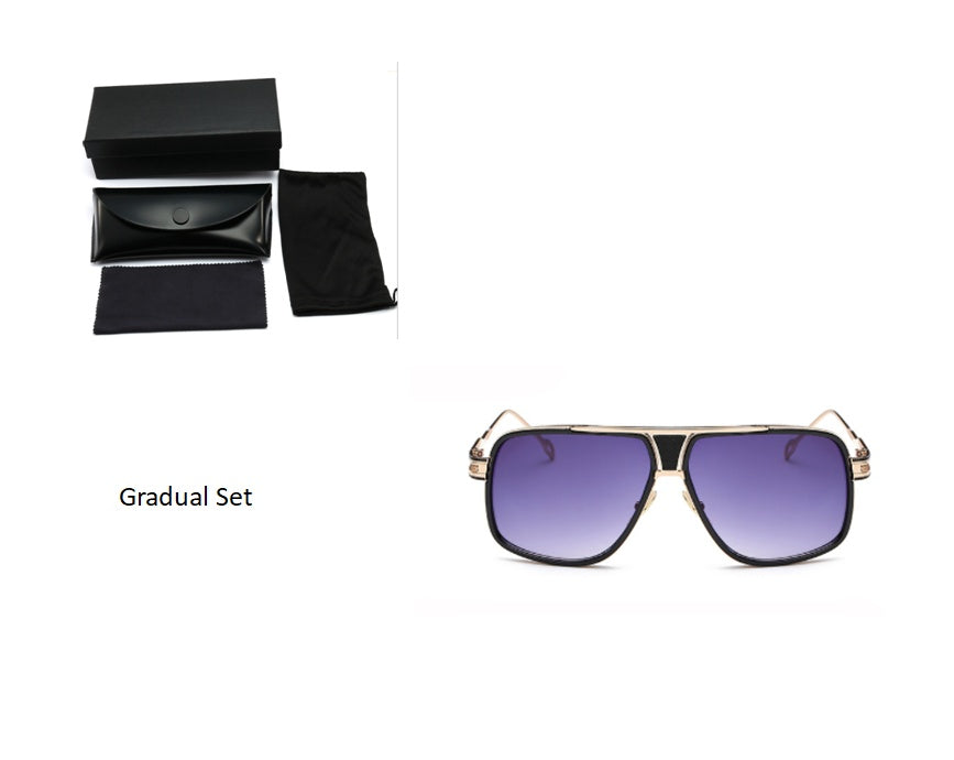 🕶️ Men's Designer Grandmaster Square Sunglasses - Premium Driving Sun Glasses