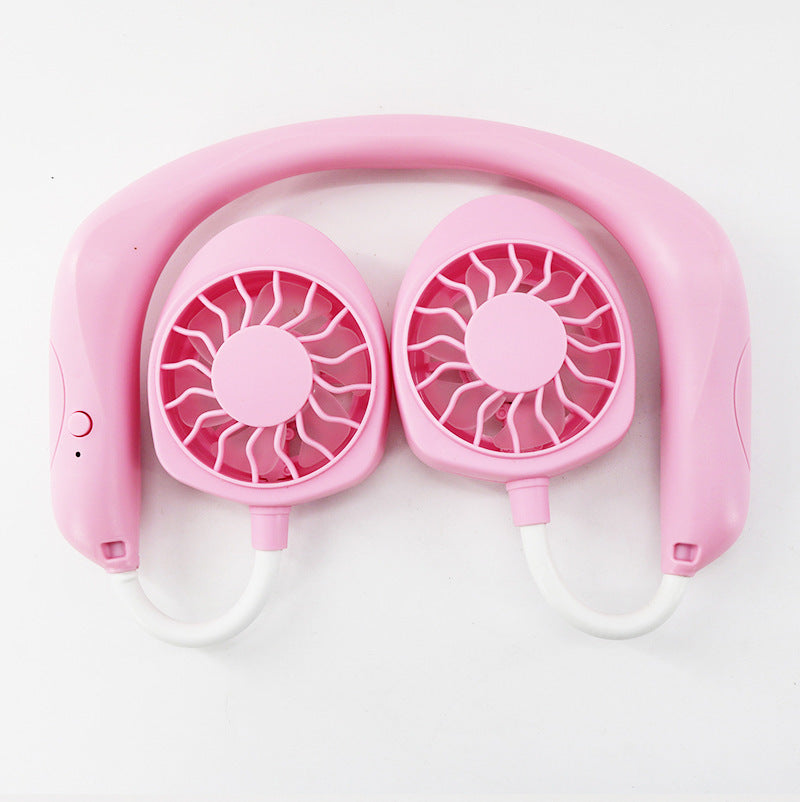 Hands-Free Wearable Neck Fan — Stay Cool Anywhere 🌬️