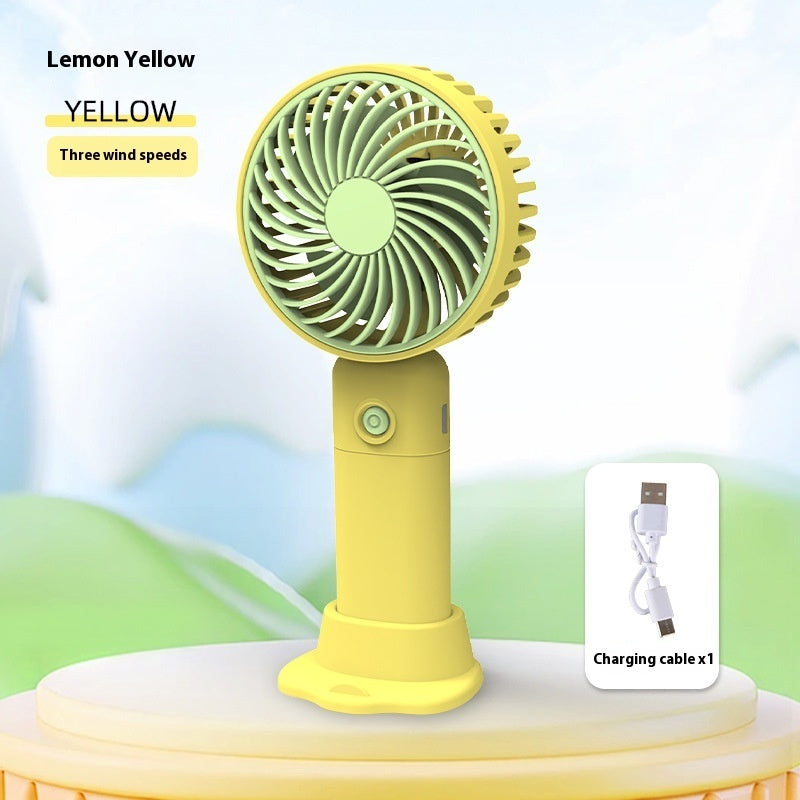 Rechargeable Portable Mini Fan — Handheld or Desktop 🔋🌬️