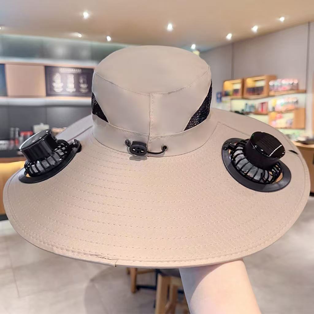 Solar Powered Fan Hat — Stay Cool & Protected All Day ☀️