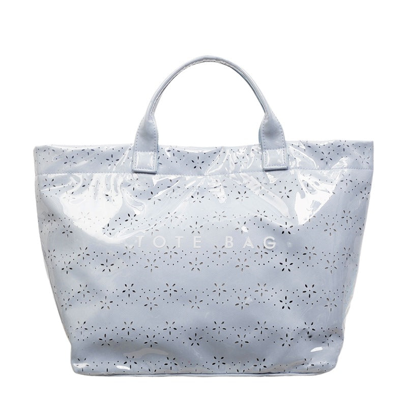 💼 Minimalist High-Capacity Commuter Tote Bag - Versatile Beach & Everyday Bag