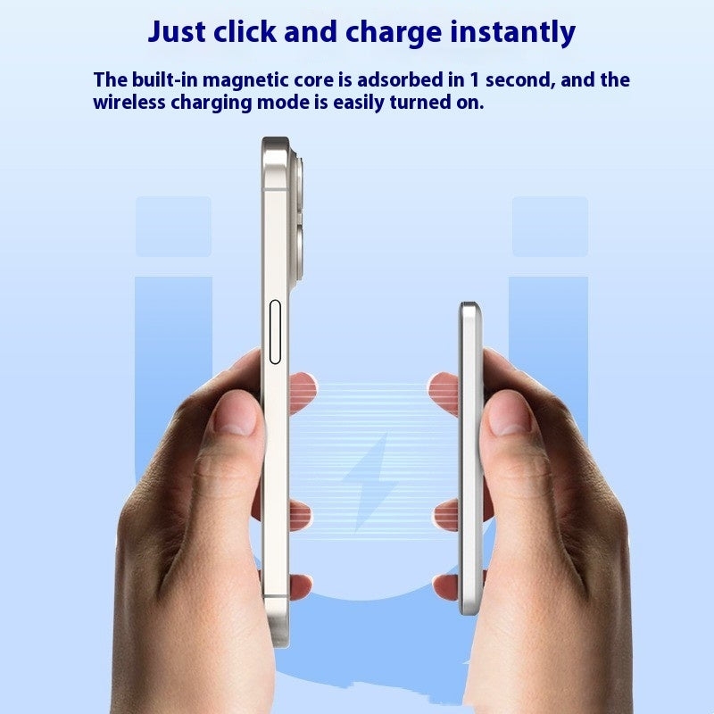 Ultra-Slim Magnetic Wireless Power Bank – PD20W & 15W Qi | 5000 or 10000mAh