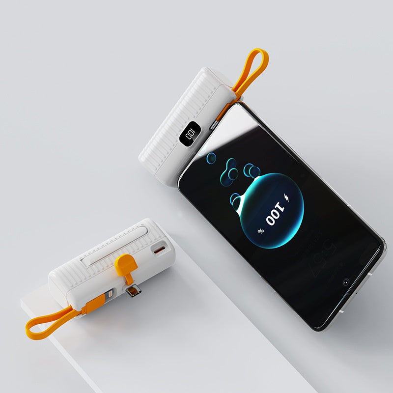 Capsule Power Bank with Digital Display – Apple & USB-C | 2000 or 5000mAh