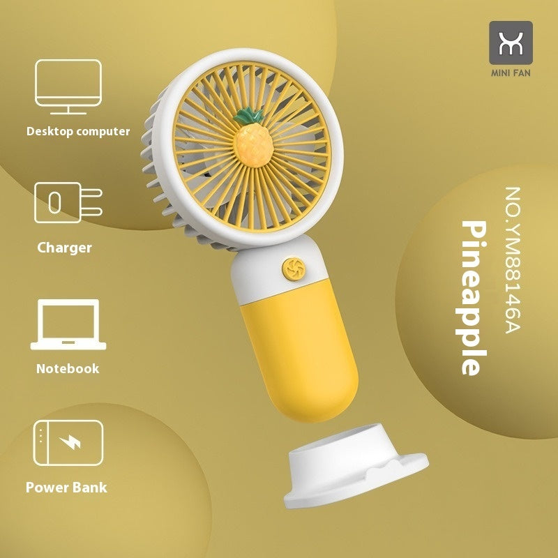 Rechargeable Portable Mini Fan — Handheld or Desktop 🔋🌬️