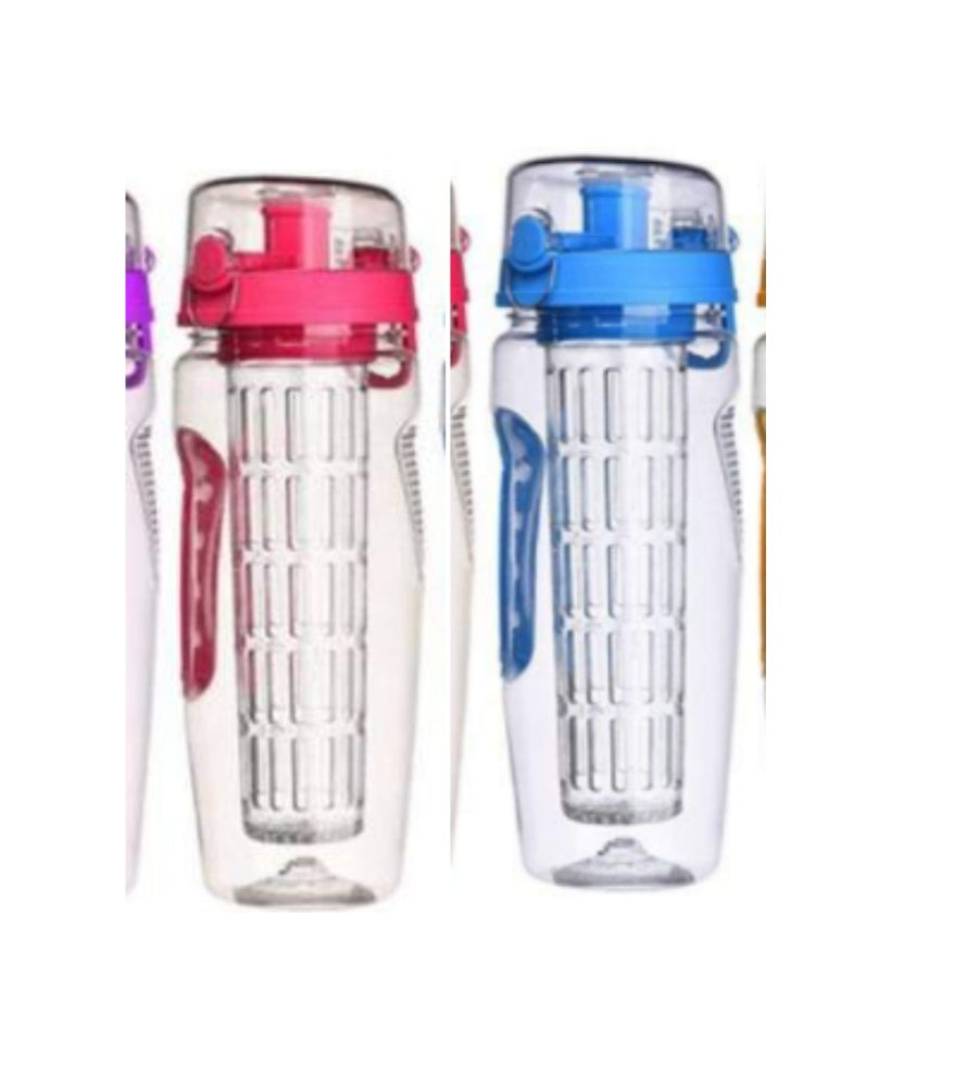 Fruit Infuser Water Bottle 32oz – BPA Free | Detox & Sports