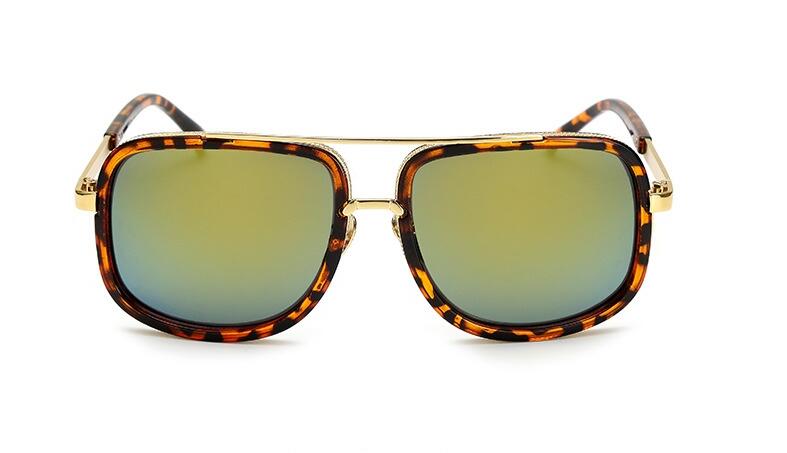 🕶️ Flat Top Square Sunglasses - Luxury Unisex Celebrity Style Sun Glasses