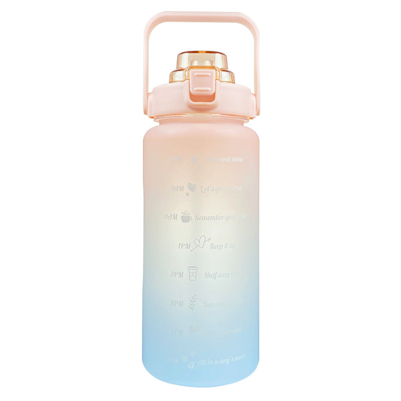 2L Big Water Bottle – Summer Portable Hydration Jug